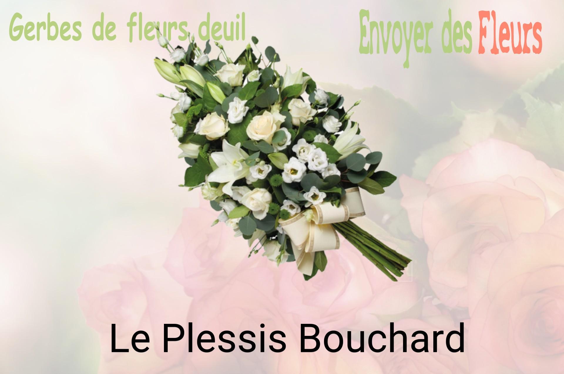 Gerbe de fleurs de deuil livrée à Le Plessis-Bouchard