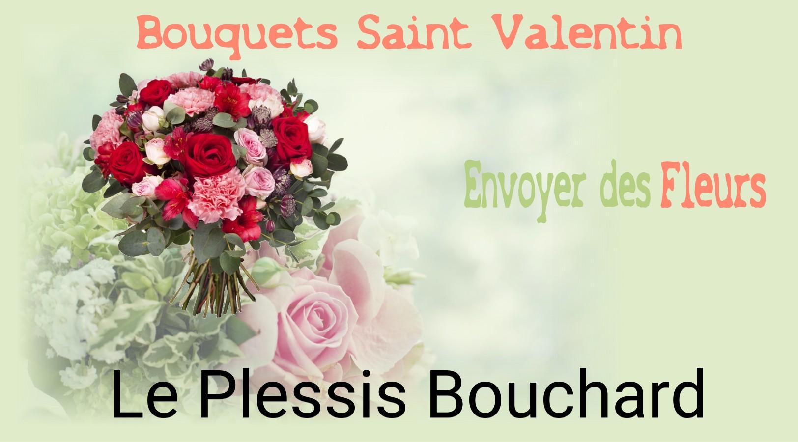 Roses de Saint-Valentin livrées à Le Plessis-Bouchard